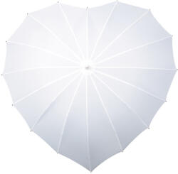 von Lilienfeld Fehér Szív - Uv Szűrős - Hosszúnyelű Esernyő / Napernyő - Von Lilienfeld