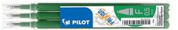 Pilot Inserție pentru stilou cu bilă rulantă, 0, 25 mm, șterse, PILOT "Frixion Ball/Clicker", verde BLS-FR5-G-S3 (BLS-FR5-G-S3)
