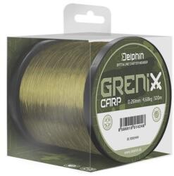 Delphin GRENIX Carp zöld 0, 309mm 6, 55kg 1000m monofil zsinór