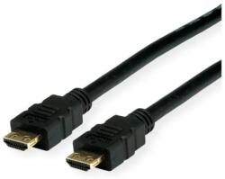 Valueline Cablu HDMI 2.0 HDMI - HDMI 4K60Hz High Speed + Ethernet, M/M, mufă întărită, 2m, negru (11.99.5692-30)
