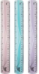 Deli Riglă flexibilă dreaptă de 30 cm Deli Twist Me în culori mixte DEH21 (DEH21)