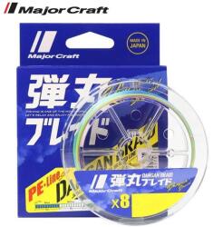 Major Craft Dangan Braid X8 150m #0.6 14lb Multicolor fonott zsinór