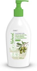 Dr. Max Natural Gel de dus cu ulei de masline, 490ml