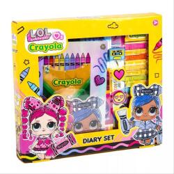 RMS L. O. L. x Crayola: Kreatív napló készlet (42-0277) - jatekbolt