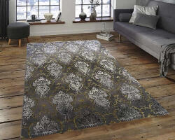 Elite Ber Elite Elegáns Szőnyeg - Szürke-Arany - 120x180 cm