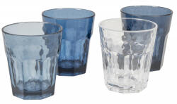 Bo-Camp Tumbler Mix & Match 200 ml - 4db pohár készlet kék