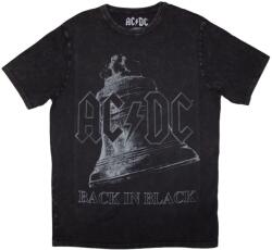 AC/DC Back In Black Bell Stone Wash Black S Ing (ACDCSTNW125MB01)