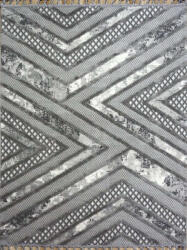 Zeugma Geometriai Szőnyeg - Szürke - 200x290 cm (14910)