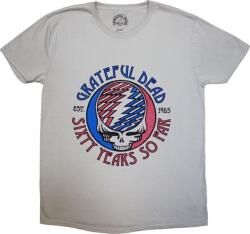 The Grateful Dead Stealie 60 Grey 2XL Ing (GRATETS57MG05)
