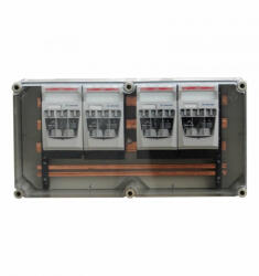 Csatári Plast PVT 3060 GS5 250A 5 sines sínszekrény 2xNH 00 szakaszoló bizt. CSP 36100252 (CSP 36100252)