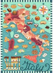 Ravensburger 12001237 - Map of Italy - Sweet - 1000 db-os puzzle