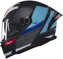 MT Helmets MT BRAKER CHENTO C7 zárt bukósisak szürke-kék-fehér