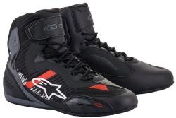Alpinestars Faster 3 Rideknit motoros cipő fekete-szürke-piros