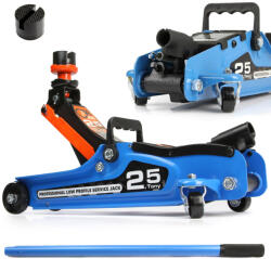 Marpol CATA 2, 5 tonnás alacsony profilú krokodil emelő, 100-325 mm + 40mm -es adapter + gumipogácsa (M80122)