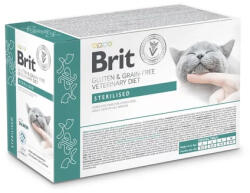 Brit GF Veterinary Sterilised Cat Pouch 12 x 85 g