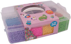 Playbox PlayBox: 5mm-es MIDI vasalható gyöngy 12 színben tárolódobozban 12000db (2456634)