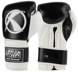 Katsudo mănuși de box FIGHT, negru și alb