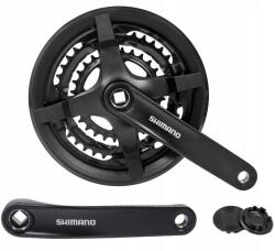 Shimano Négyzet alakú hajtókar Shimano Tourney 6/7/8 FC-TY301 42/34/24T 170 mm védőburkolattal (FC-TY301)