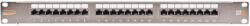 NIKOMAX Patch panel STP, CAT6, 24 portos, szerszámmal szerelhető, 1U (NMC-RP24SE2-1U-MT)
