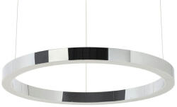 King Home Ring 80 LED Függőlámpa Polírozott Acél Ezüst (KHM-JD8169-80-SILVER)