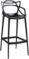 King Home HILO Premium 75 Bárszék Polipropilén Fekete (KHM-BS-936B-75-BLACK) - prodis