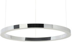 King Home Ring 100 LED Függőlámpa Polírozott Rozsdamentes Acél Ezüst (KHM-JD8169-100-SILVER)