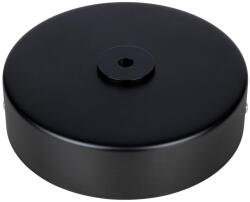 King Home Fém Mennyezeti Lámparózsa Fekete 15cm (KHM-PODSUFITKA_CZARNA)
