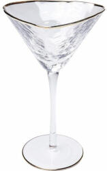 Kare Design KARE Hommage Martini Kristálypohár Arany Szegéllyel 240ml (KHM-60907)