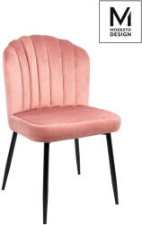 Modesto Design Rango Bársony Szék Rózsaszín Retro Stílusú (KHM-HB-01-LIGHT-PINK)