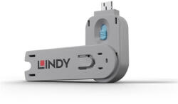 Lindy Dugó biztonsági, Port Blocker, USB A kulcs, kék (40622)