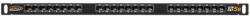 NIKOMAX Patch panel UTP, CAT5e, 24 portos, szerszámmal szerelhető, 0, 5U (NMC-RP24UD2-HU-BK)