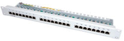 VALUE Patch panel STP CAT5e 19" 24 Port, szürke (26.99.0329-5)