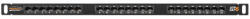 NIKOMAX Patch panel UTP, CAT6, 24 portos, szerszámmal szerelhető, 0, 5U (NMC-RP24UE2-HU-BK)