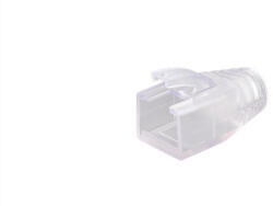 NIKOMAX Törésgátló RJ45, 7, 5mm, CAT6a, 100 db-os csomag (NMC-RJBOOT75T-TR-100)