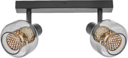 OSRAM DECOR SPOT FIREFLY beltéri oldalfali lámpatest fekete színben, 2db E14 foglalattal, IP20 védettséggel, 5 év garanciával, 220-240V ( 4058075838031 ) (4058075838031)
