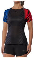 Mizuno DryAeroFlow Graphic Tee női rövid ujjú futópóló L (J2GAC205-99-L)