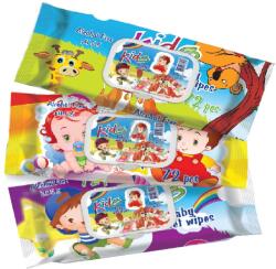  Nemdil nedves baba törlőkendő 72 db-os, csiptetővel