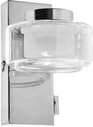 OSRAM Orbis Flame beltéri oldalfali lámpatest króm színben, 350lm, 5, 50W teljesítmény, 30000h élettartammal, IP44, 5 év garanciával, 3000…4000K, 220-240V ( 4099854276194 ) (4099854276194)