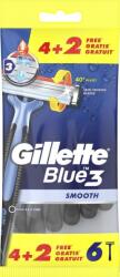 Gillette borotva (4+2 db/tasak) Blue3 smooth