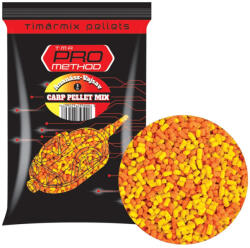 Timár Mix Pro Method Carp Pellet Ananász-vajsav 1, 5 Mm 800 G (mx557700) - marlin
