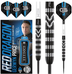 Red Dragon Dart szett Red Dragon steel Gerwyn Price World Champion 26g, 90% gravírozással