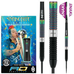 Red Dragon Peter Wright Snakebite World Champion Diamond Fusion SE steel darts 22g 90% Gravírozott