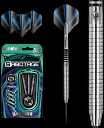 Winmau Dart szett Winmau steel SABOTAGE 90% 22g gravírozással