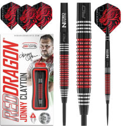 Red Dragon Jonny Clayton SE steel darts 24g 90% Gravírozott