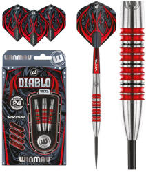 Winmau Dart szett Winmau Steel Diablo 24g, 90% Gravírozott