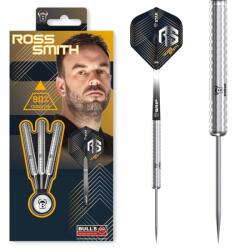 BULL'S Darts Dart szett BULL'S Ross Smith Steel 22g 90% gravírozott