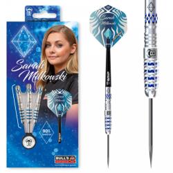 BULL'S Darts Dart szett BULL'S Sarah Milkowski Steel 22g 90% gravírozva
