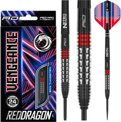 Red Dragon Dart szett Red Dragon VENGEANCE RED 24g 90% gravírozott