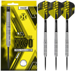 Harrows Dart szett steel Harrows NX90 Parallel 24g, 90% wolfram gravírozva