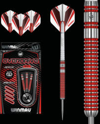 Winmau Darts steel szett Winmau Overdrive 22g 90% wolfram gravírozva
